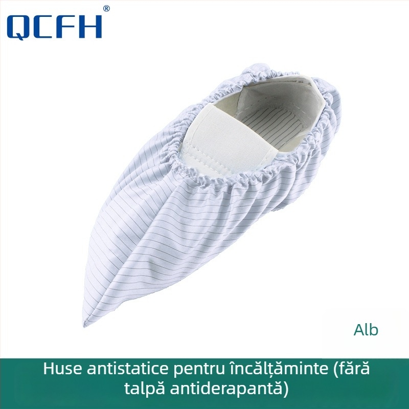 Huse pentru pantofi anti-statice, lavabile, protecție împotriva prafului, pentru spații interioare curate, unisex, mărimi 35–46