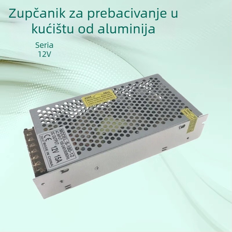 Sursă de alimentare switch 220V-12V DC, monitorizare centralizată pentru cutie de iluminare LED, 5A/10A/20A