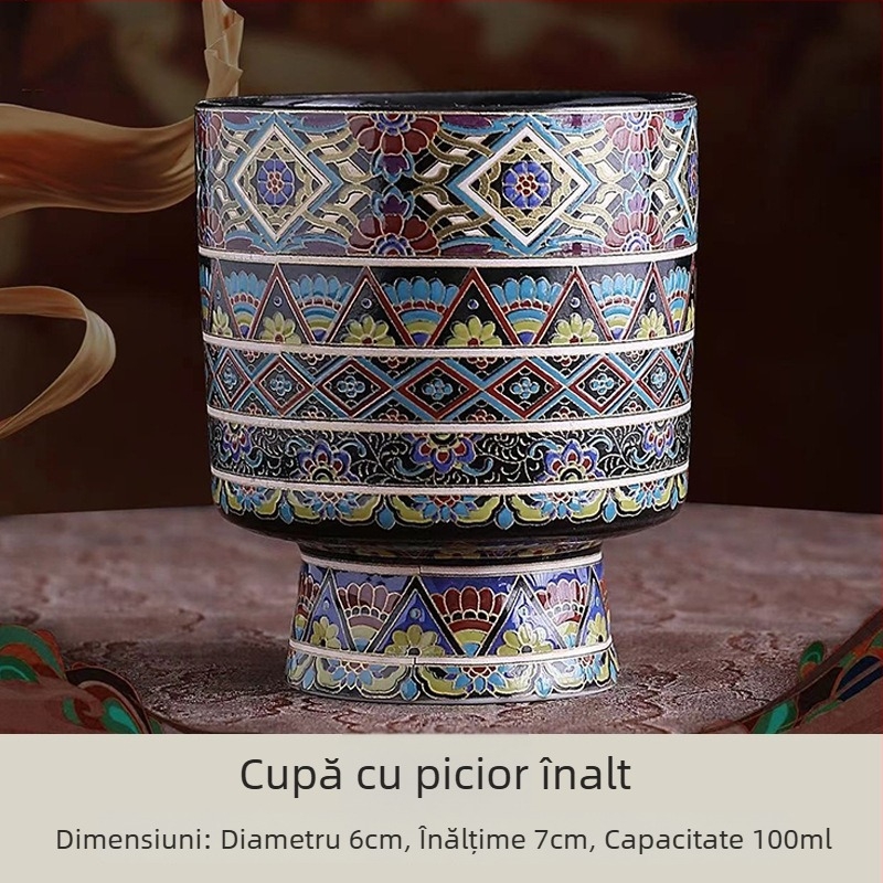 Ceașcă de ceai pentru uz personal — unică, ceramică de înaltă calitate, stil chinezesc