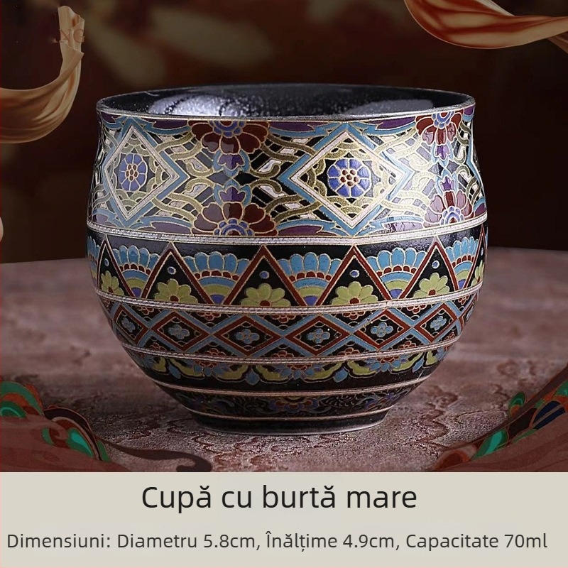 Ceașcă de ceai pentru uz personal — unică, ceramică de înaltă calitate, stil chinezesc