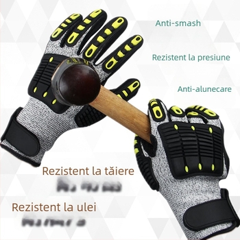 Mănuși de lucru din Dyneema: rezistență la tăiere, anti-alunecare, anti-coliziune, amortizare a șocurilor și rezistență la abraziune