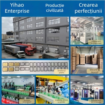 Sticlă transparentă din plastic cu capac, 500 ml – de calitate alimentară, pentru sucuri, băuturi, enzime și miere