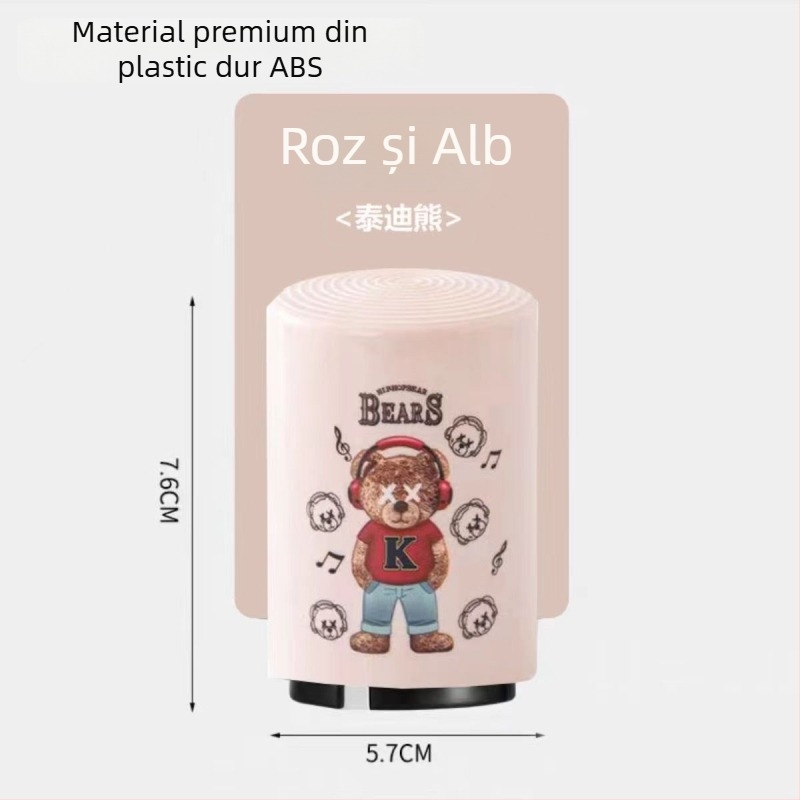 Deschizător de sticle de bere cu ursuleț, mecanism de apăsare, fără urme, automat, design creativ personalizat