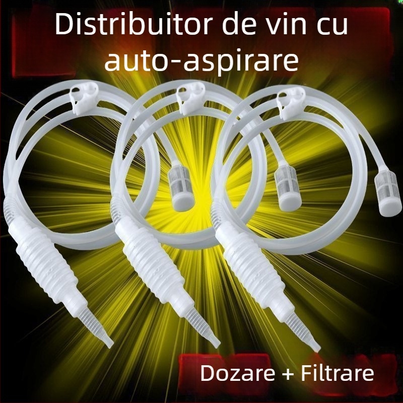 Dozator de vin pentru uz casnic, cu alimentare automată