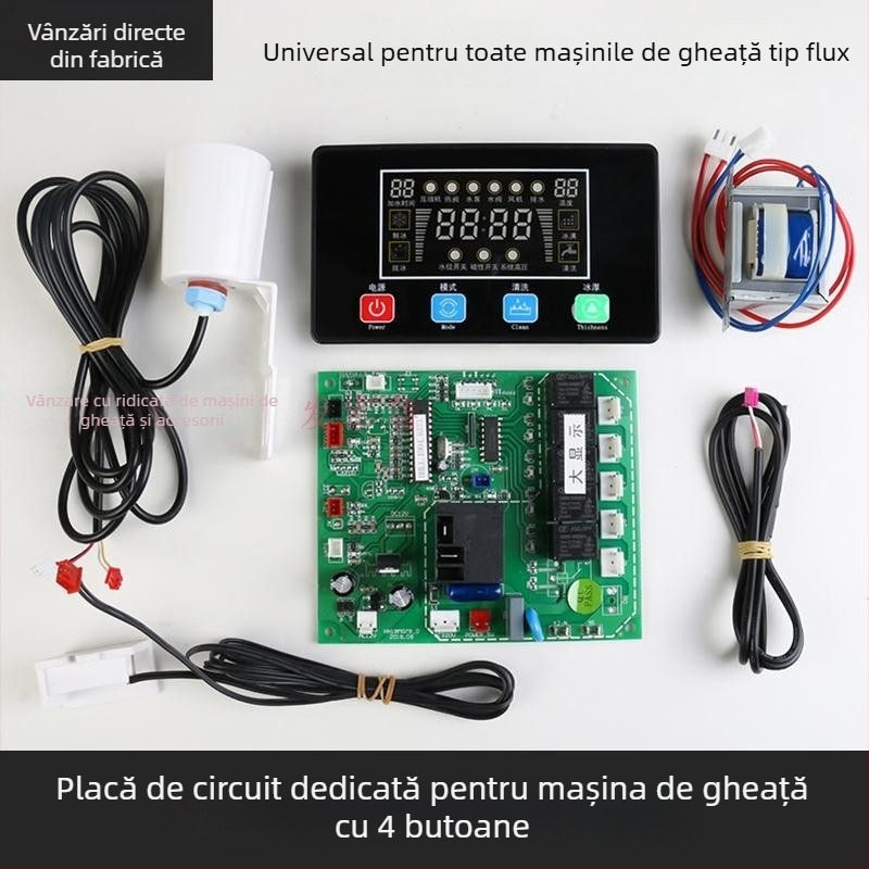 Placă de control universală pentru mașina de făcut gheață cu afișaj mare