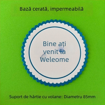 Suporturi de pahare premium pentru hoteluri și baruri, din hârtie absorbantă, de unică folosință