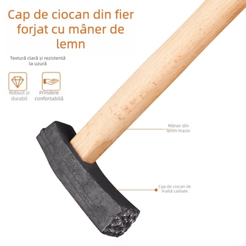 Cioc texturizat cu mâner din lemn pentru gravură DIY pe bijuterii din aur și argint (brățări și inele) cu model de valuri