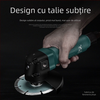 ULEMA polizor unghiular pneumatic de 4 inch, de calitate industrială, pentru tăiere, șlefuire și polisare - Jinye