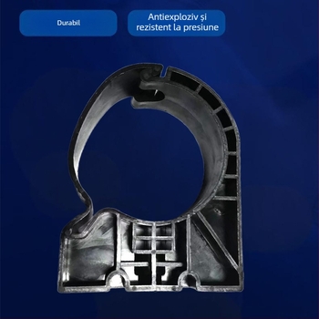 Colier PP din plastic universal DN20/100, cuplă pneumatică dreaptă pentru fitinguri de aer