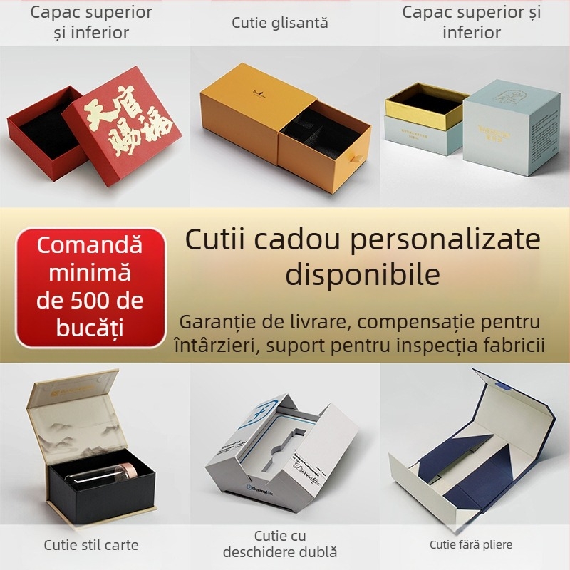 Cutie cadou pentru ceai, personalizată – ambalaj manual, personalizabil