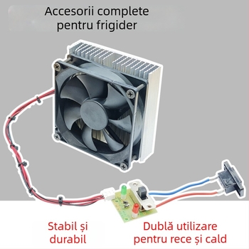 Modul de răcire cu semiconductori pentru frigider auto, 12V, încălzire și răcire duală