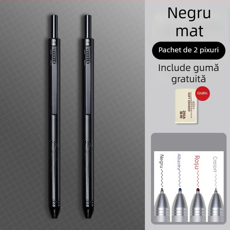 Pix metalic 4 în 1 cu senzor de gravitație, gel multicolor