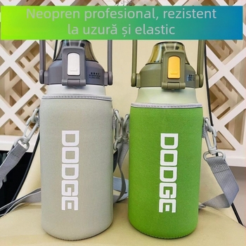 Husă elastică pentru sticlă de apă, capacitate mare 500–2000 ml