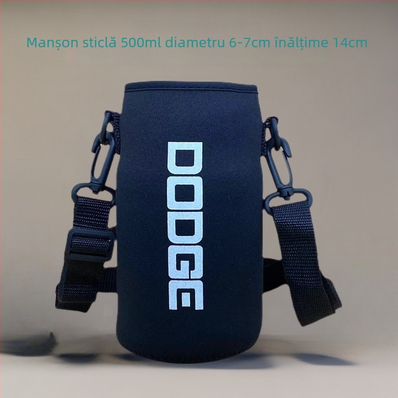 Husă elastică pentru sticlă de apă, capacitate mare 500–2000 ml