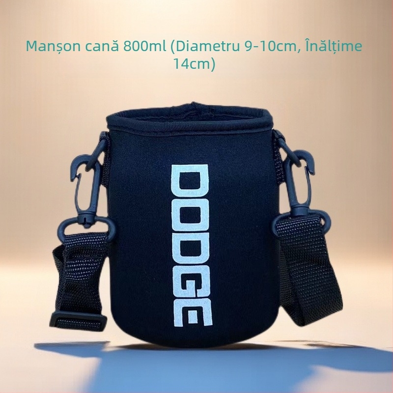 Husă elastică pentru sticlă de apă, capacitate mare 500–2000 ml