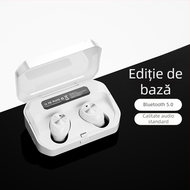 Căști Bluetooth true wireless pentru sport cu reducere a zgomotului, design in-ear, durată mare de viață a bateriei, model 2025