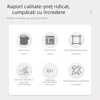 Cap din bambus spiral de 70 mm pentru ceașcă din sticlă și borcan de depozitare