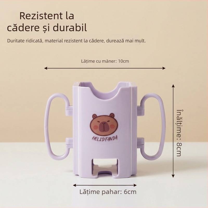 Suport pentru pahar de lapte pentru băuturi în cutii, husă reglabilă și pliabilă, dispozitiv anti-strângere și protecție anti-vărsare