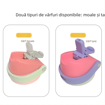 Capac termos pentru ceașcă de călătorie cu două băuturi, accesoriu portabil pentru exterior