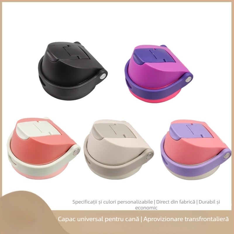 Capac termos pentru ceașcă de călătorie cu două băuturi, accesoriu portabil pentru exterior