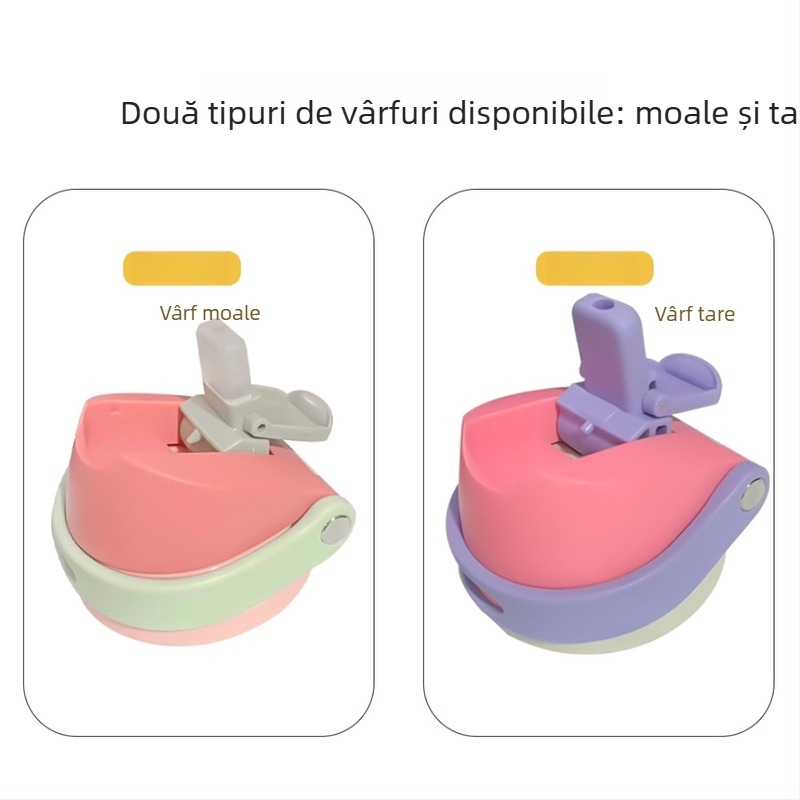 Capac termos pentru ceașcă de călătorie cu două băuturi, accesoriu portabil pentru exterior