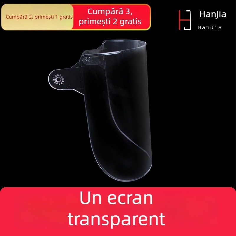Viziere de protecție pentru cap pentru gătit, protecție împotriva stropilor de ulei și sudură (acoperire completă a feței; potrivită pentru cosire și sudură arc Argon TIG)