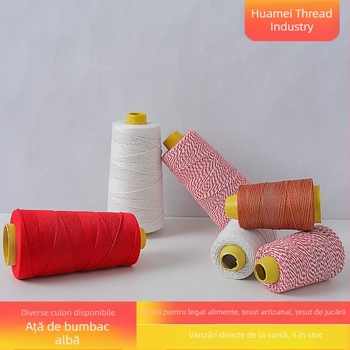 Șnur de bumbac de calitate alimentară pentru legarea alimentelor și textilelor