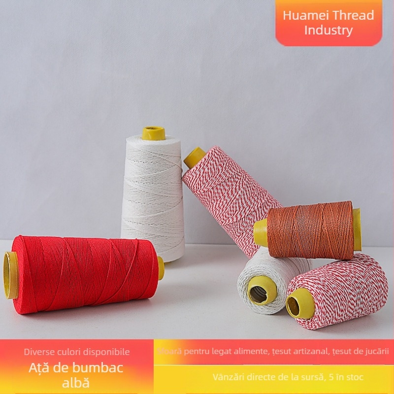 Șnur de bumbac de calitate alimentară pentru legarea alimentelor și textilelor