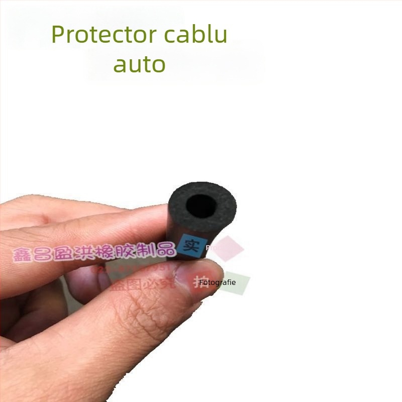Husă pentru țevi izolante, cauciuc NBR și plastic, spumă densă, protecție anti-derapare pentru mâner
