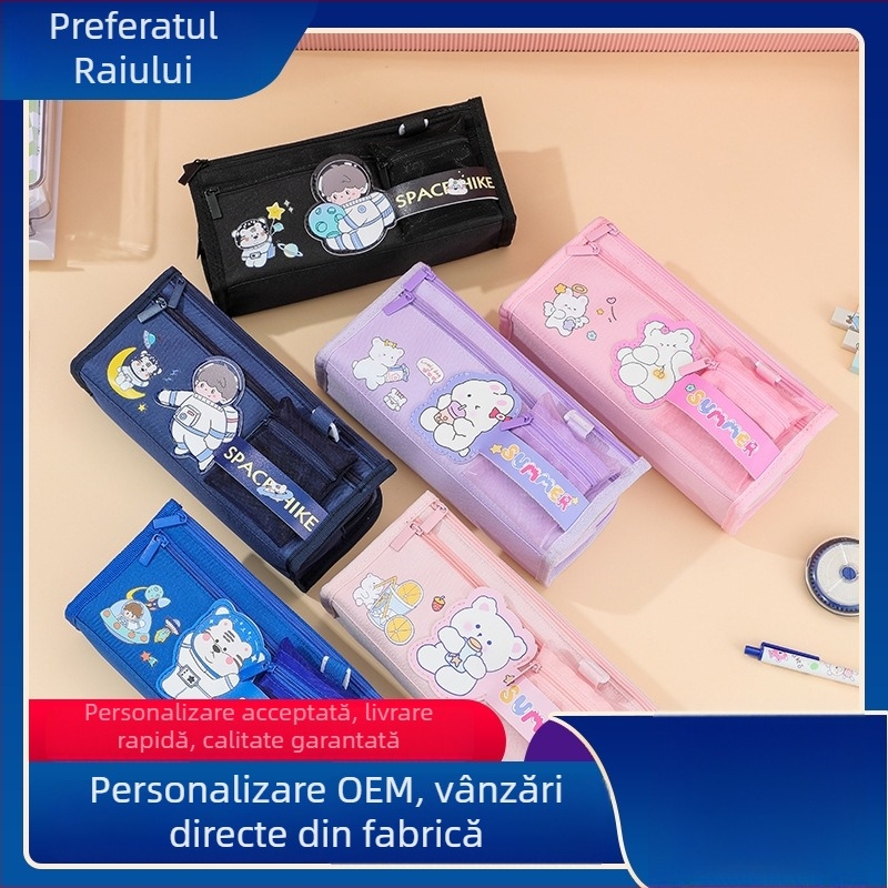 Son of Heaven Penar din pânză Oxford, capacitate mare, pentru elevi.