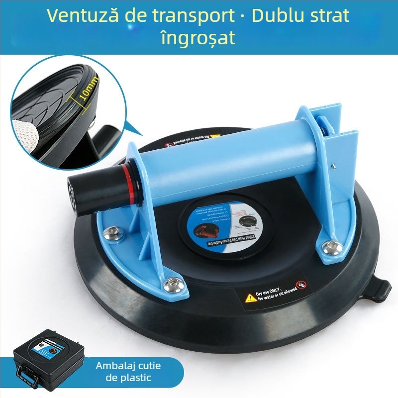 Întinzător pentru blat din piatră – plăci de marmură și cuarț, reglare a rosturilor cu ventuză puternică