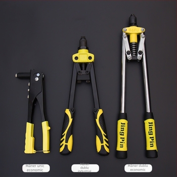 Pistol de nituri, manual, industrial, pentru uz casnic, mic pistol de nituit, instrument de tragere a niturilor, economisire a efortului