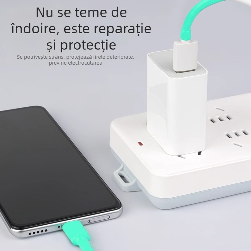 Tub termoretractabil – izolație impermeabilă pentru cabluri, cabluri de date și căști – colorat