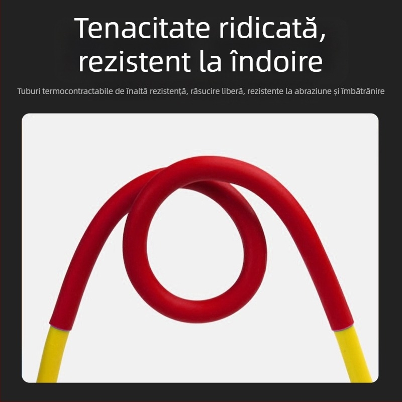 Tub termoretractabil – izolație impermeabilă pentru cabluri, cabluri de date și căști – colorat