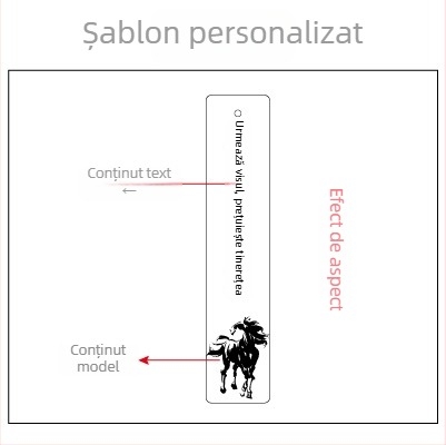 Semn de carte din lemn, personalizat, în stil antic, cadou practic de absolvire, suvenir cu design tradițional