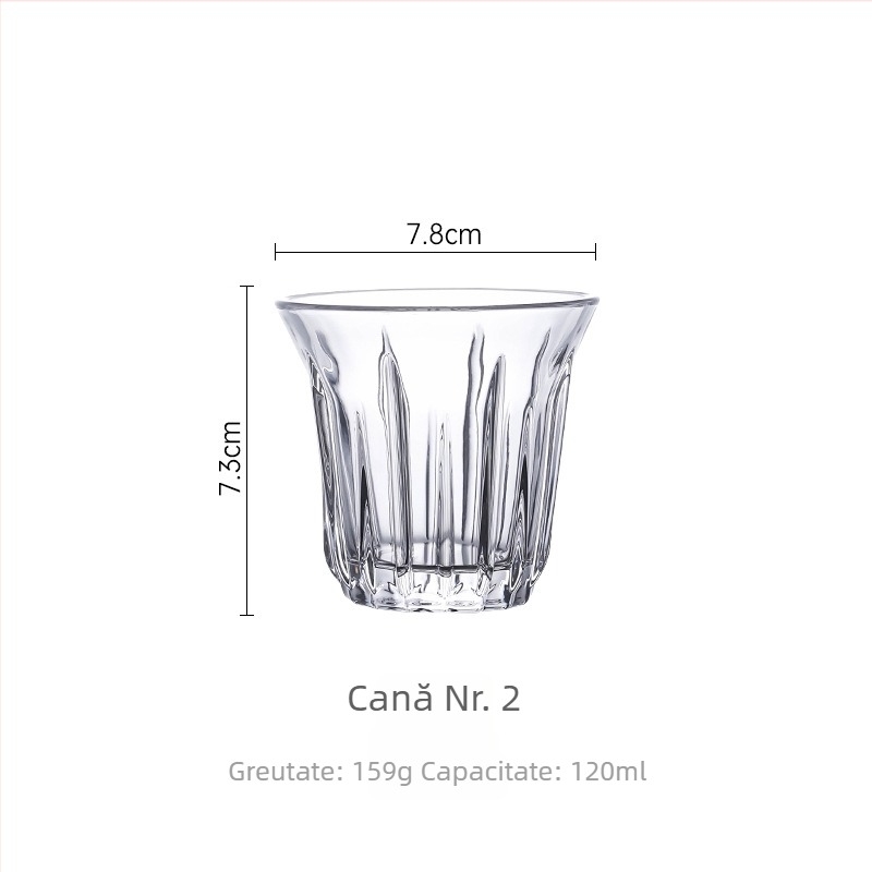 Bomber ceașcă de sticlă, ceașcă de latte alb australian, rezistentă la temperatura înalte, transparentă