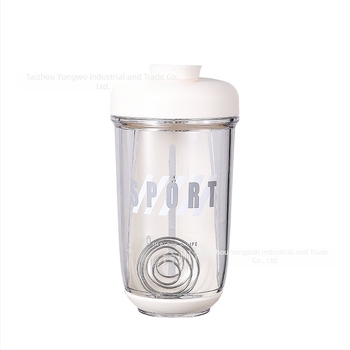 Shaker creativ nou pentru pudră de proteine și smoothie, pereți dubli, imprimare logo