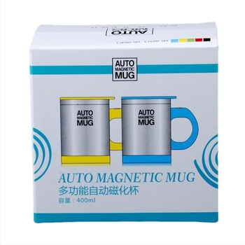 Sportman shaker din oțel inoxidabil, electric, cu agitator magnetic — pentru proteine, băuturi de masă, cafea