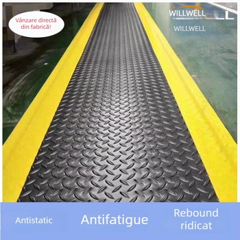 Covoraș pentru picioare antioboseală, fără miros, anti-static, durabil pentru spațiul de lucru, cu revenire ridicată