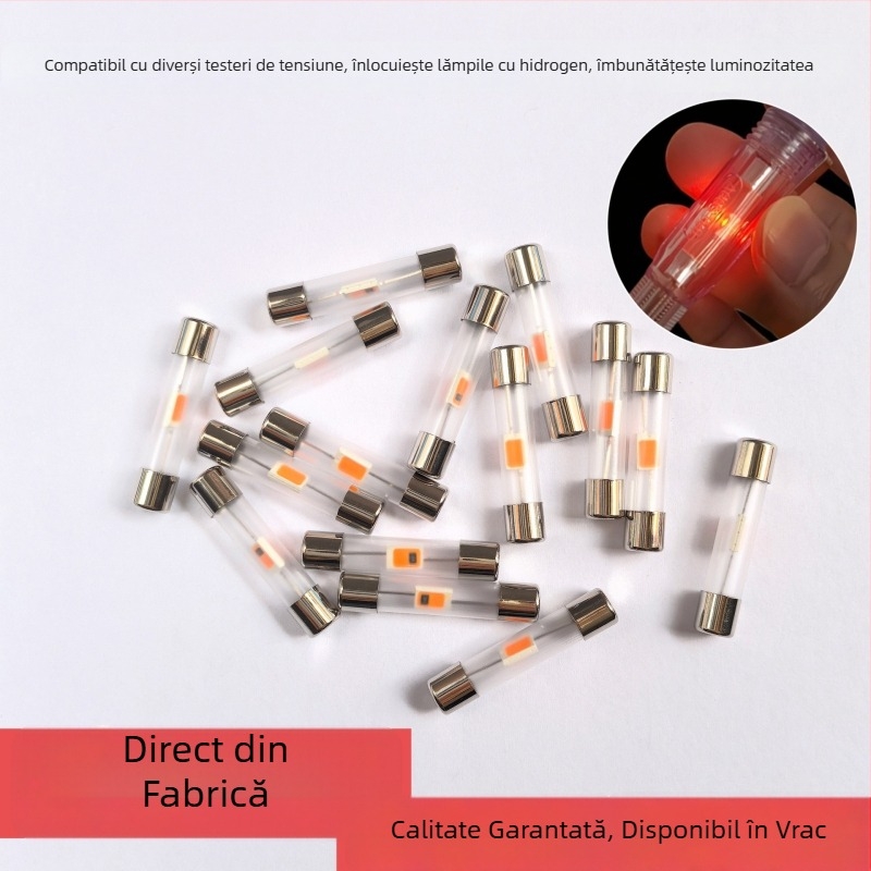 Tester de tensiune LED, pasiv, cu indicator neon