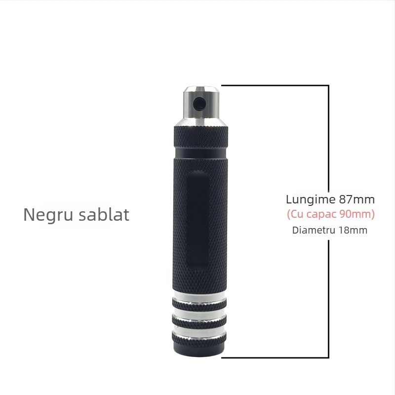 Mâner de șurubelniță din aliaj de aluminiu, multicolor, pentru șuruburi hex (Allen) și demontaj, pentru modele RC de aeronave, mâner unic