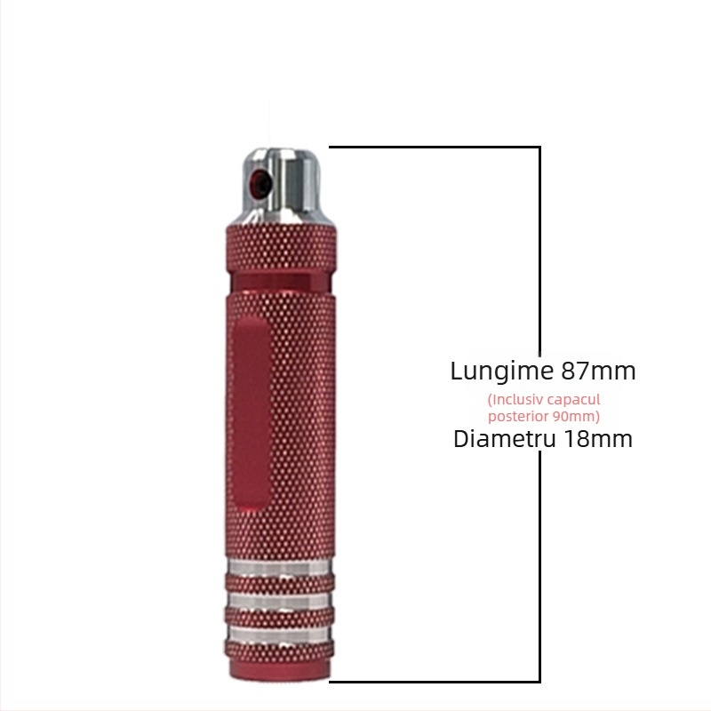 Mâner de șurubelniță din aliaj de aluminiu, multicolor, pentru șuruburi hex (Allen) și demontaj, pentru modele RC de aeronave, mâner unic