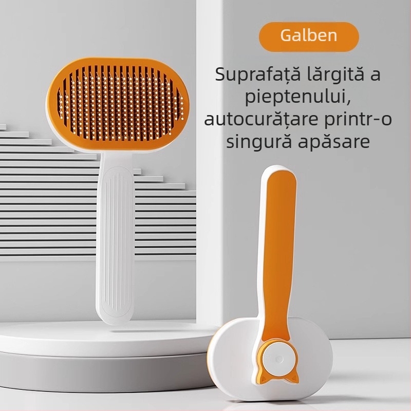 Pieptene cu ace pentru pisici și câini – curățare blană, instrument de îngrijire anti-cădere a părului