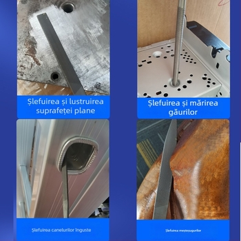 Set de pile din oțel aliat, 3×140 mm, 4×160 mm, 5×180 mm – pile manuale pentru tâmplă și prelucrarea metalelor