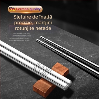 Bețișoare lungi din oțel inoxidabil 316 pentru uz casnic, potrivite pentru prăjit și hot pot, rezistente la temperaturi înalte, protecție împotriva arsurilor, antiderapante, pentru mâncare partajată