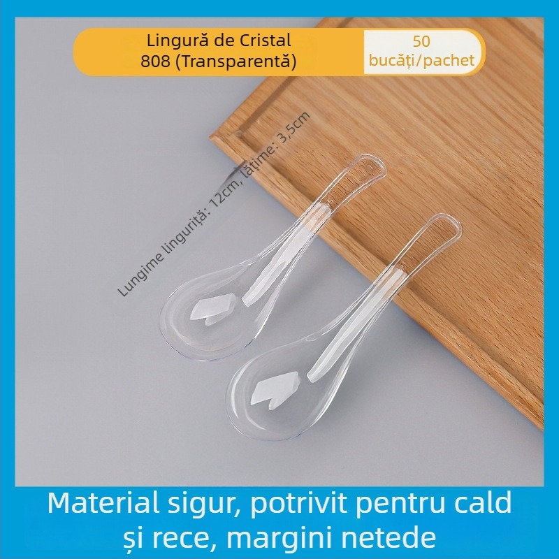 Yaokang boluri rotunde din plastic, de unică folosință, pentru ambalare; ideale pentru desert cu gheață, salată de fructe și taro bile