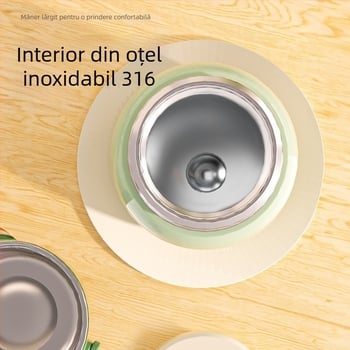 316 oțel inoxidabil - recipient izolat pentru supă și prânz, capacitate mare, portabil