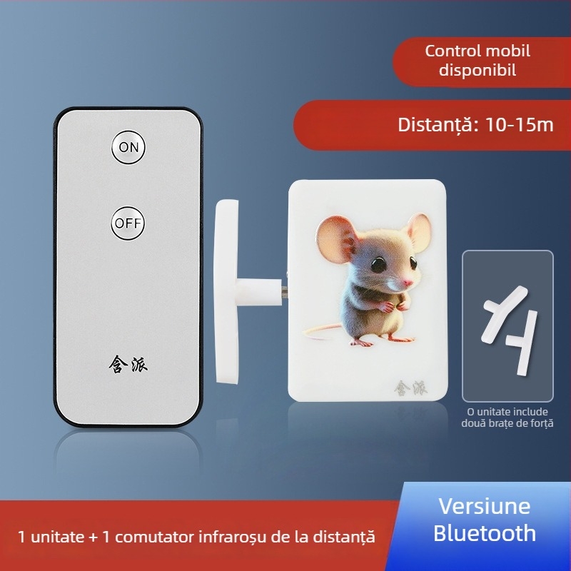 Comutator Bluetooth cu control prin aplicație mobilă pentru lumină — controler inteligent pentru spații interioare