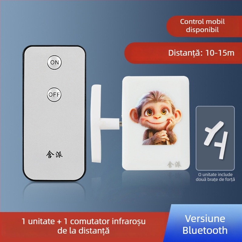 Comutator Bluetooth cu control prin aplicație mobilă pentru lumină — controler inteligent pentru spații interioare