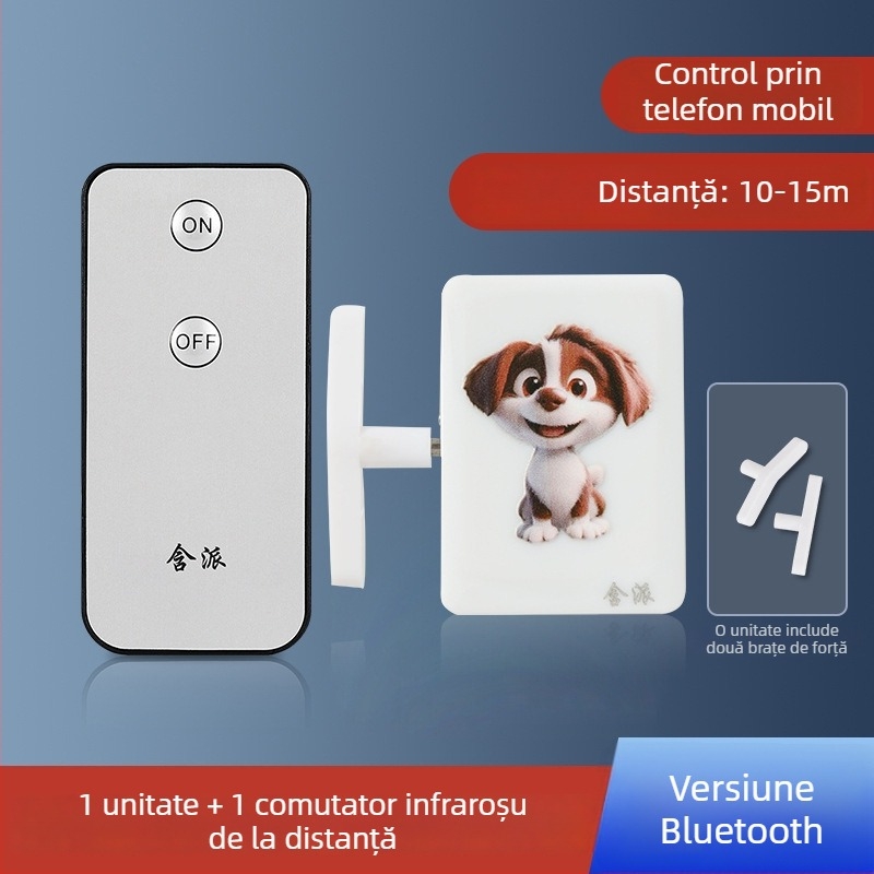 Comutator Bluetooth cu control prin aplicație mobilă pentru lumină — controler inteligent pentru spații interioare